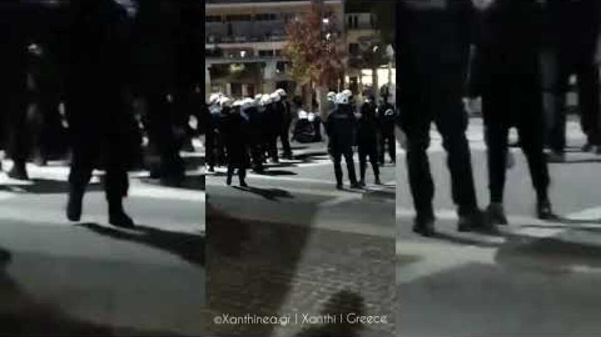 Πολυτεχνείο: Επεισόδια στην Ξάνθη 17/11/20