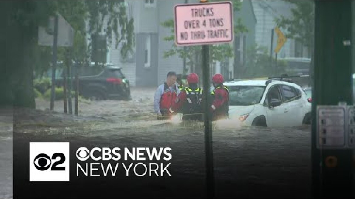 Flash flooding prompts state of emergency in New Jersey - 8 p.m. special report