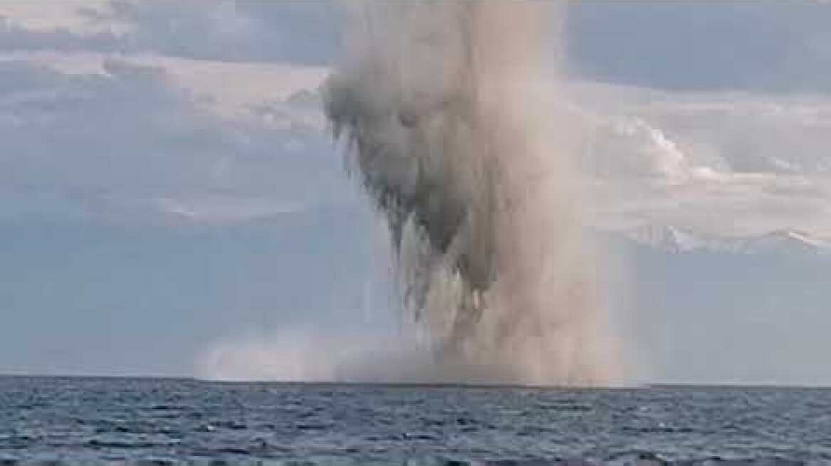 Εξουδετέρωση Νάρκης από Ομάδα της Διοίκησης Υποβρυχίων Καταστροφών