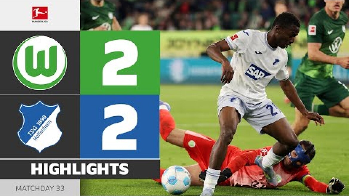 The Fastest Own Goal Ever?! | VFL WOLFSBURG - HOFFENHEIM | Highlights | MD 33 – Bundesliga 2024/25