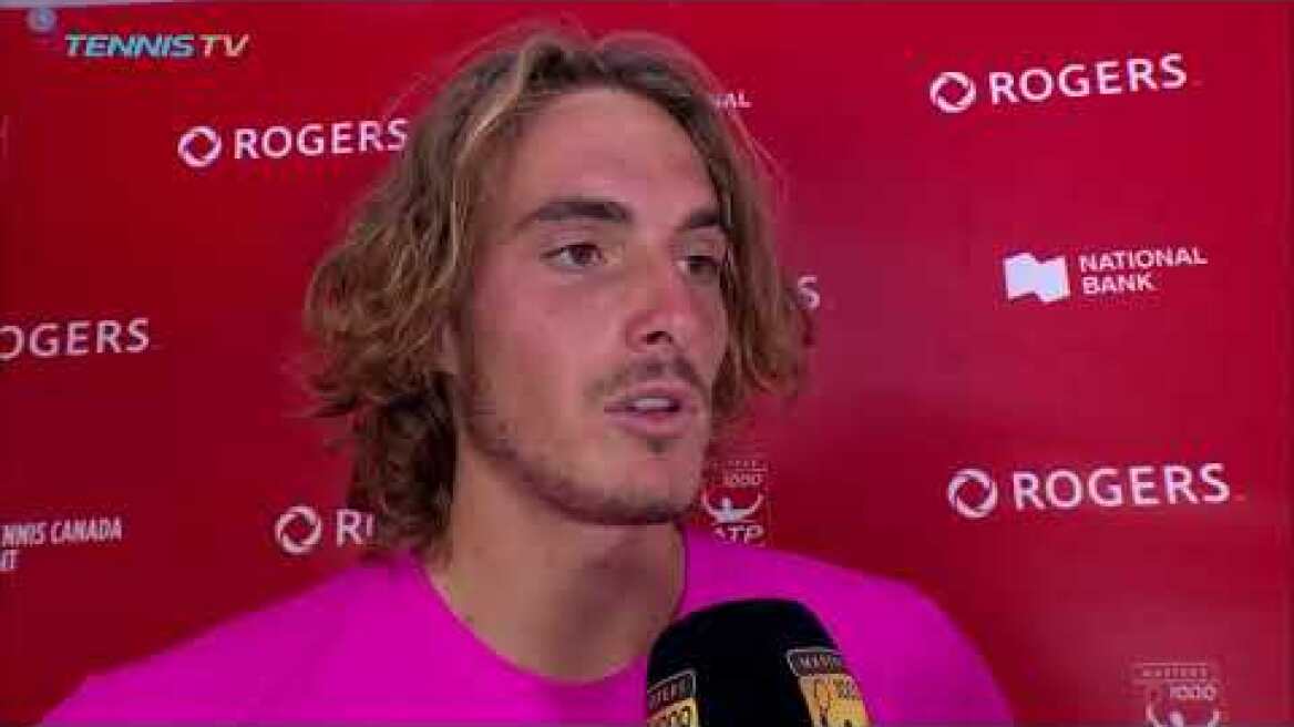 Tsitsipas Says He 'Couldn't Achieve Anything Better In One Tournament' After Toronto 2018 SF Win