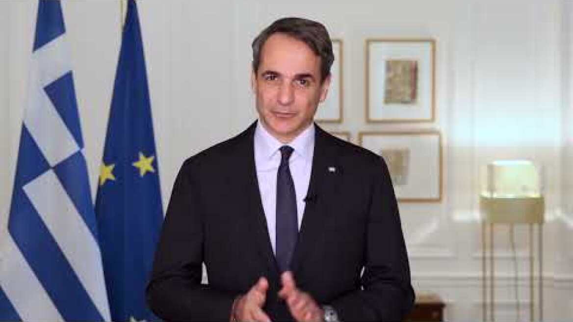 Ο Κυριάκος Μητσοτάκης στη 2η Σύνοδο για τη Δημοκρατία