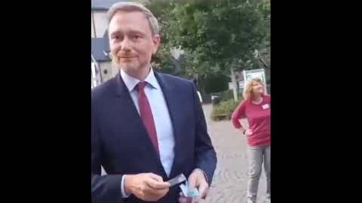 Christian Lindner vor und nach der Wahl