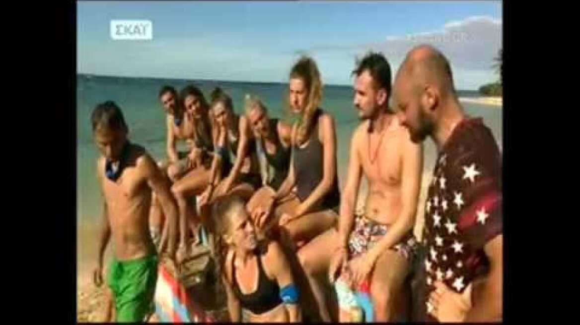 Peoplegreece.com - Ο καβγάς του Χανταμπάκη με τον Γουίλι στο Survivor