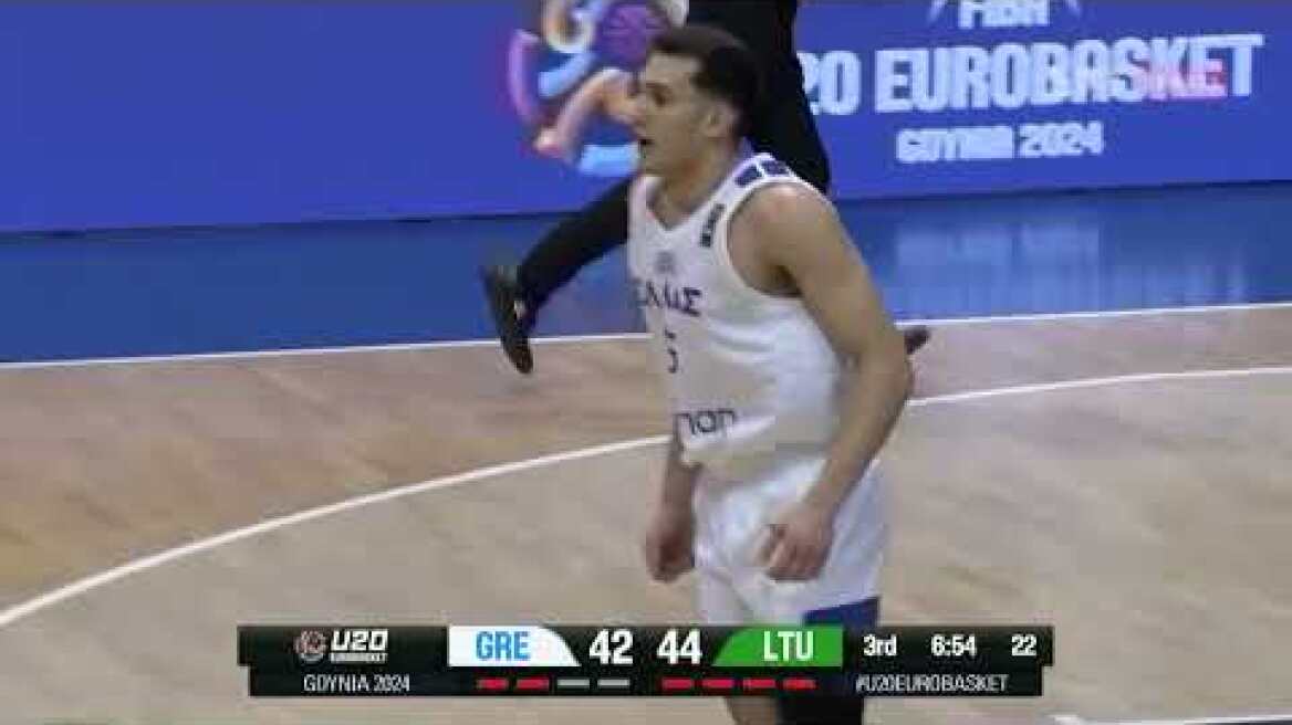 Ελλάδα - Λιθουανία | Τον άφησαν ελεύθερο και τους τιμώρησε - ''Χτυπά'' τους Λιθουανούς ο Ζούγρης