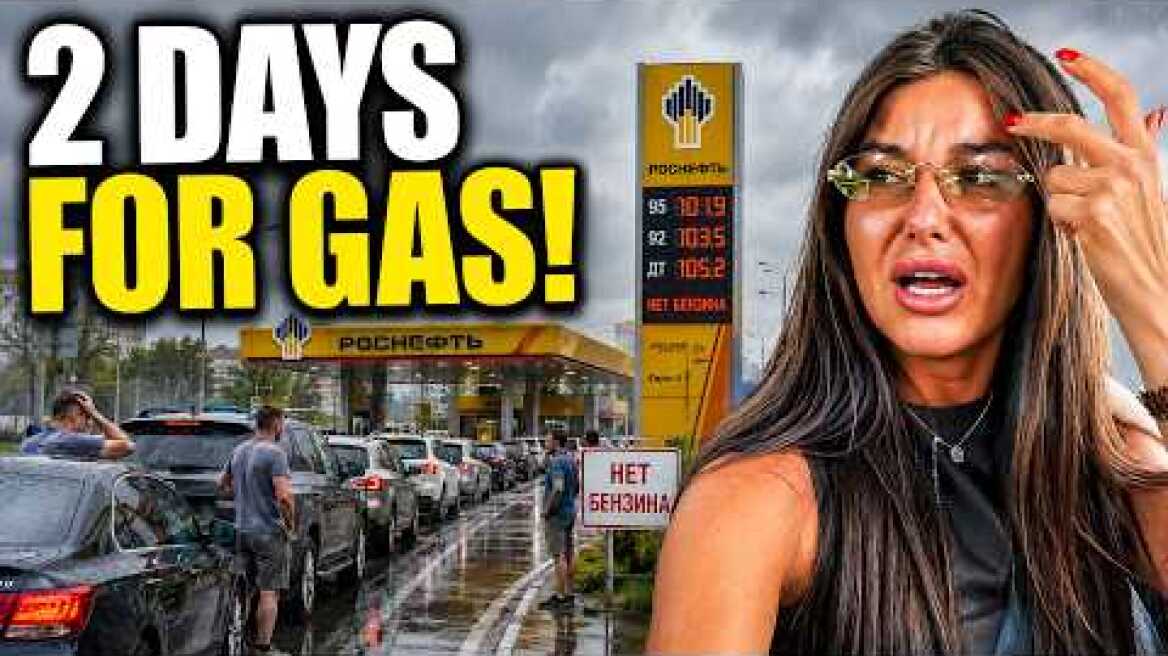 “No Gas in Russia?” | Russians React as Fuel Shortages Spread