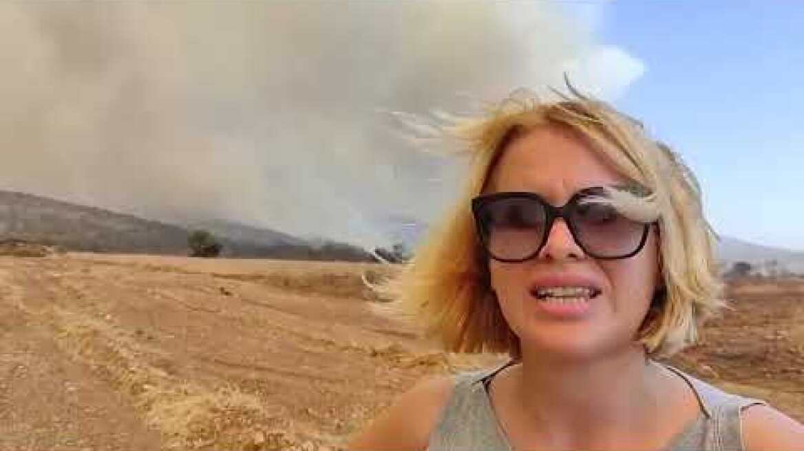 Φωτιά στην Αλεξανδρούπολη