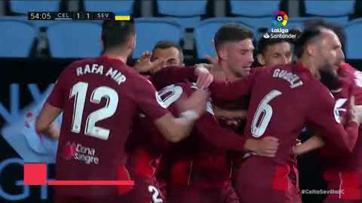 Resumen de RC Celta vs Sevilla FC (1-1)
