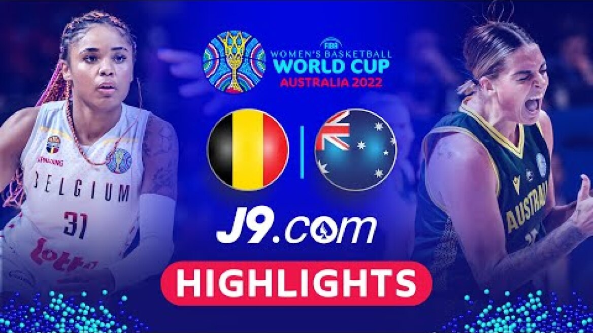 Belgium 🇧🇪 - Australia 🇦🇺 | Game Highlights - #FIBAWWC 2022