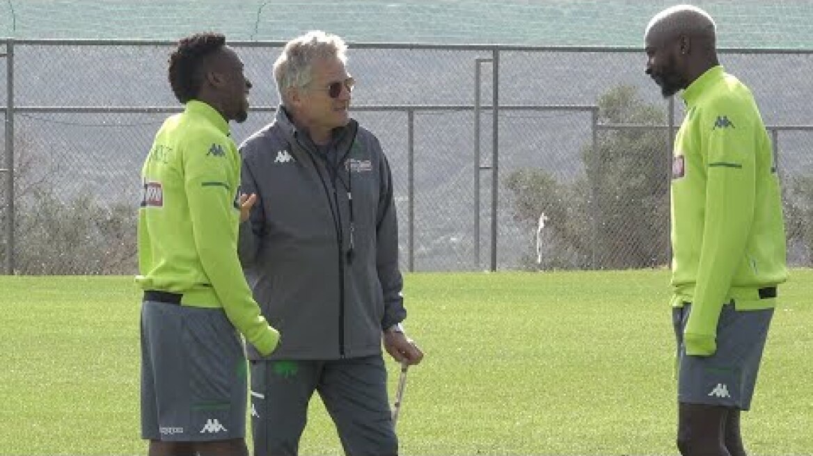 Πρώτη προπόνηση για Σανκαρέ, Ενγκμπακοτό / PAOTV