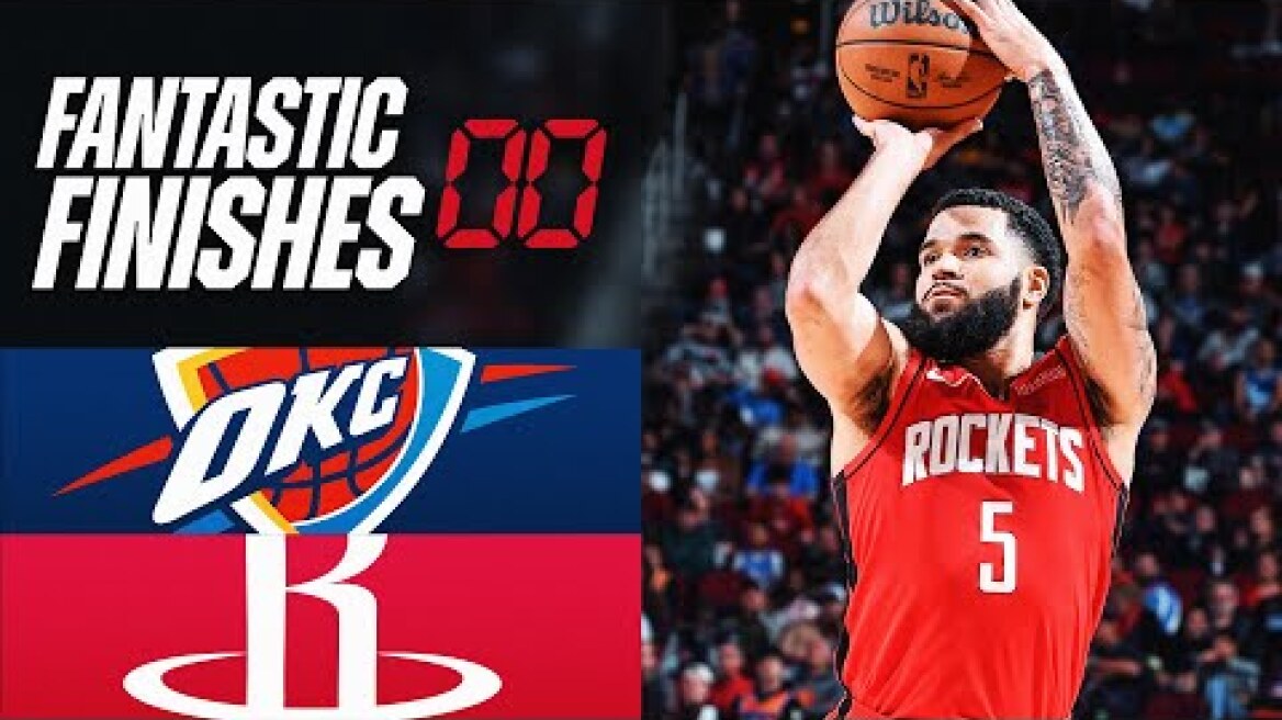 Final 3:09 WILD ENDING Thunder at Rockets 👀| December 1, 2024