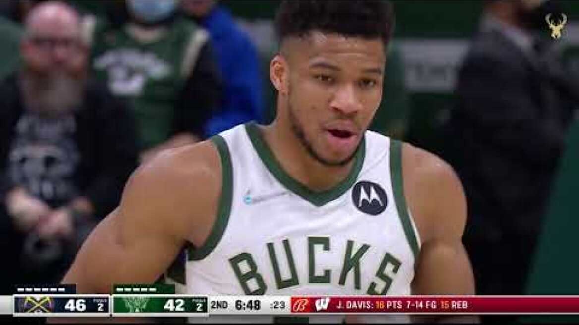 Highlights: Bucks 100 - Nuggets 136 | 1.30.22