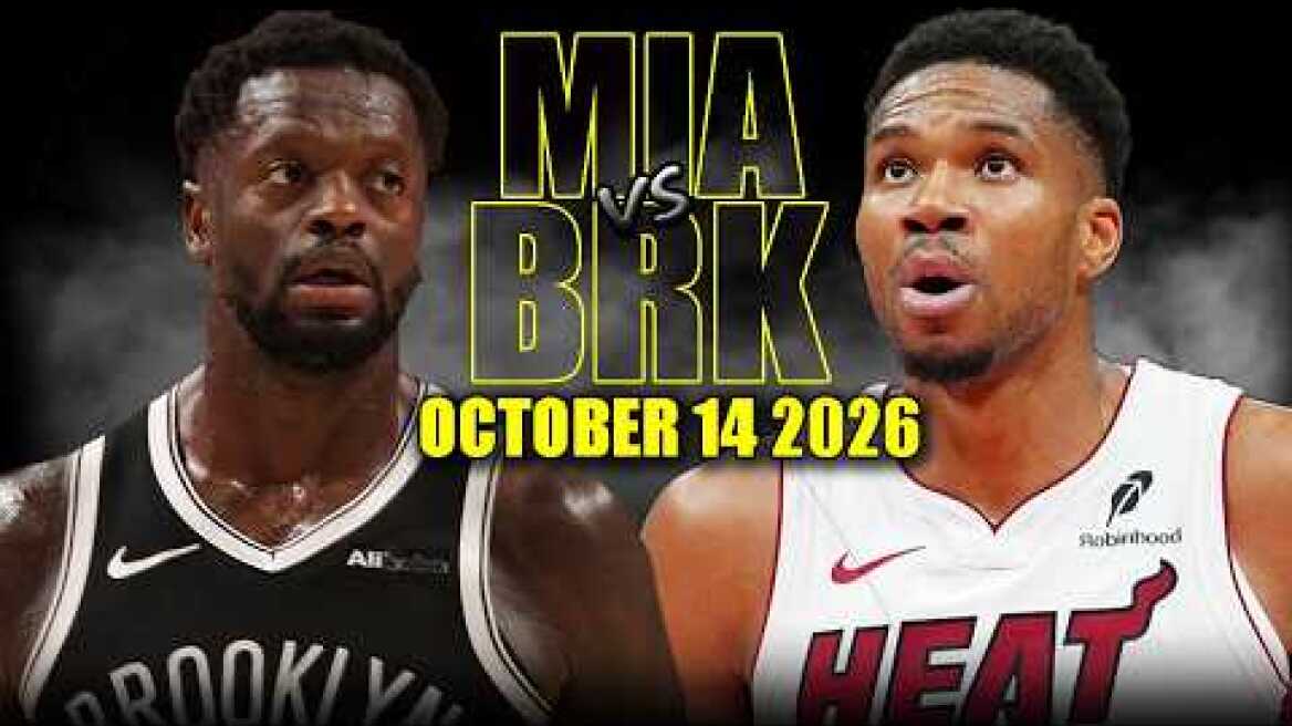 Miami Heat vs Brooklyn Nets Full Game Highlights - October 14, 2026 | NBA Preseason