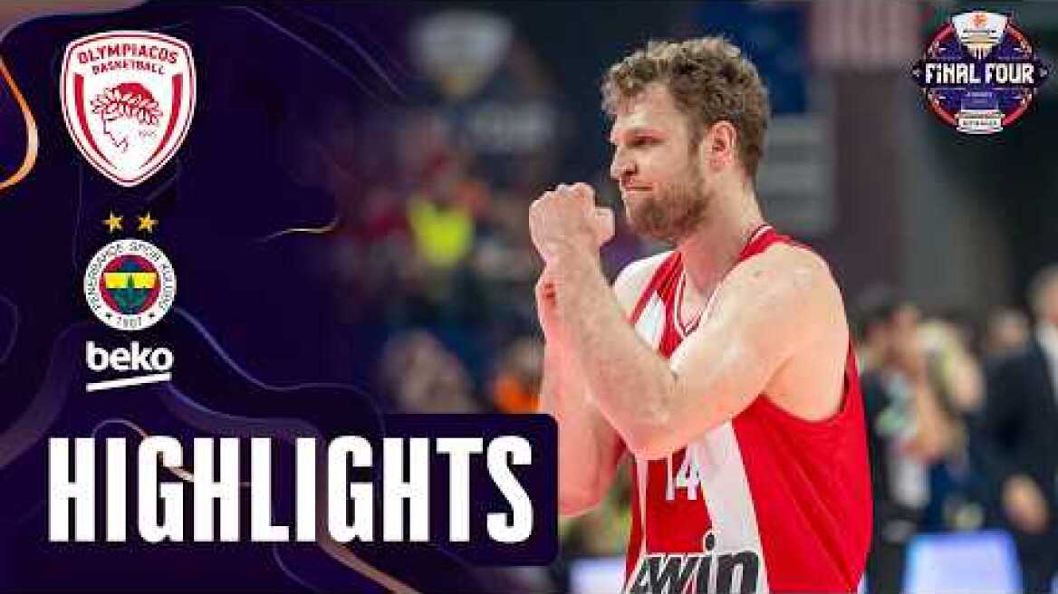 The Reds STORM INTO THE FINAL | Olympiacos - Fenerbahçe | SEMIFINALS | F4 Basketball HIGHLIGHTS 2026