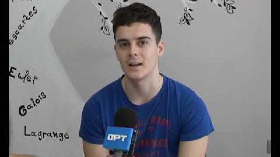 Ο Νίκος Δαμασκόπουλος συγκέντρωσε 19.554 μόρια στις φετινές Πανελλαδικές εξετάσεις