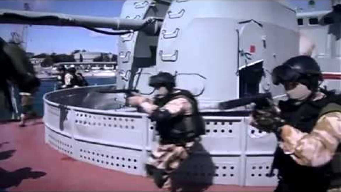 Navy frigate of Ukraine Hetman Sahaidachny