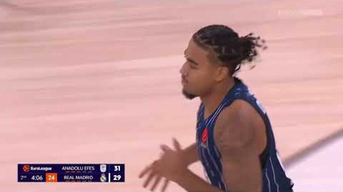 Αναντολού Εφές - Ρεάλ Μαδρίτης: 75-81 (MD 14, 04/12/2025)