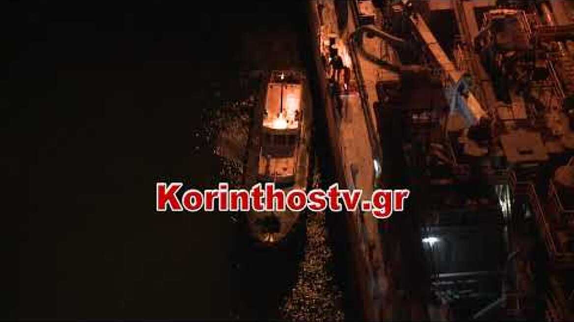 Συγκλονιστικό βίντεο: Η στιγμή που γίνεται μεγάλη κατολίσθηση στον Ισθμό της Κορίνθου