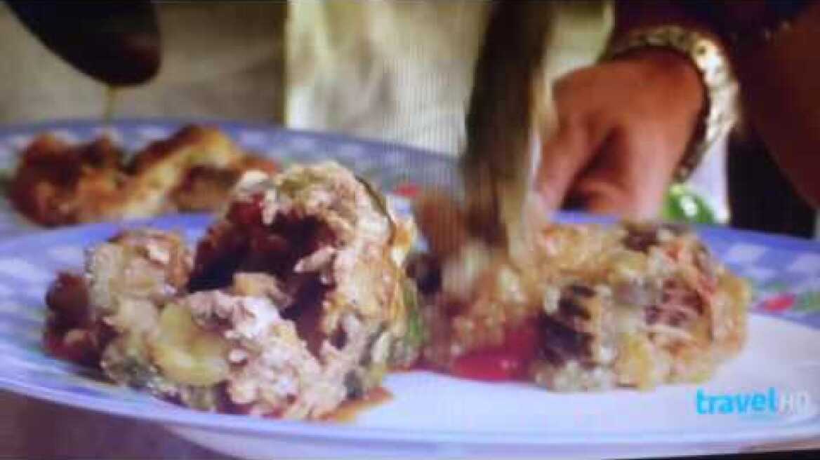 Anthony Bourdain Greek Islands snails & greens