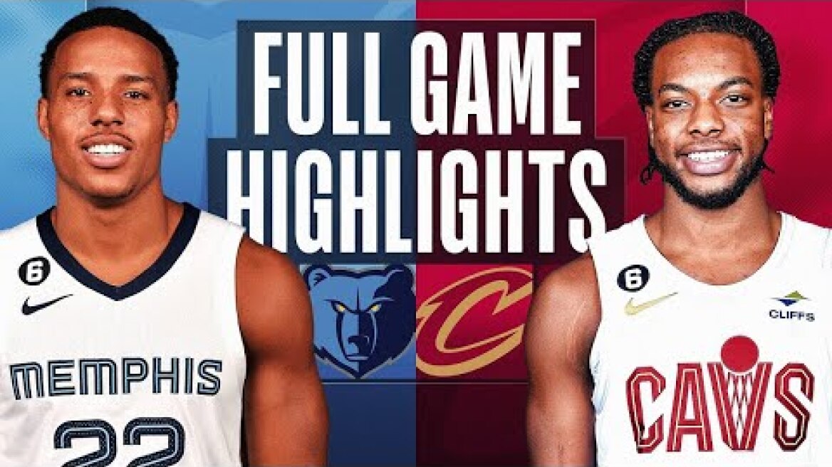 Memphis Grizzlies vs. Cleveland Cavaliers Full Game Highlights | Feb 2 | 2022-2023 NBA Season