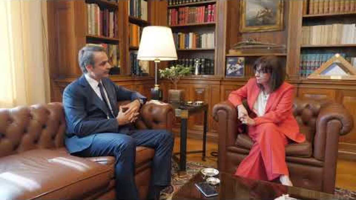 Συνάντηση με Πρόεδρο της Δημοκρατίας , Τετάρτη, 3 Ιουν