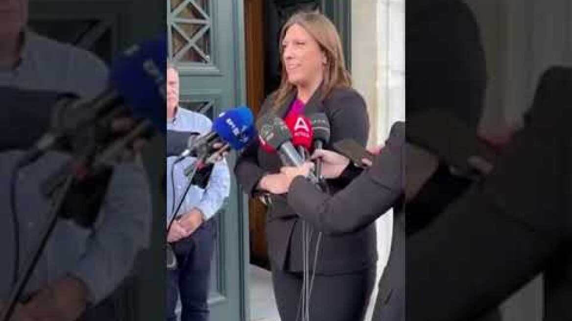 Δηλώσεις της Ζωή Κωνσταντοπούλου στην εξεταστική για τα Τέμπη