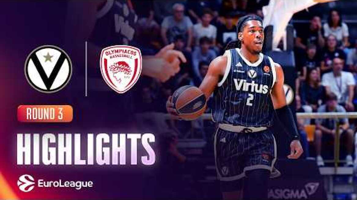 A BUZZER-BEATER DECIDED THE WINNER | Virtus Bologna - Olympiacos | R3 Basketball Highlights 2026-27