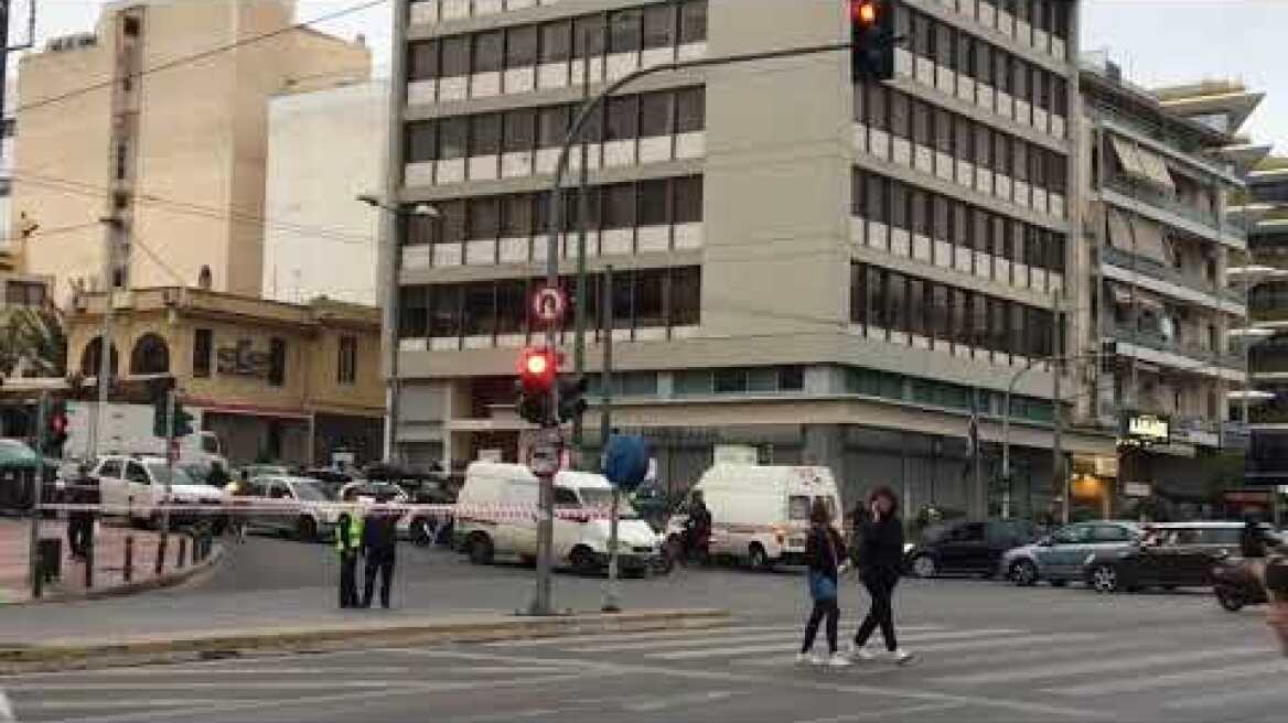 Κίνηση Μαραθώνιος / Στην κάθοδο της Κηφισίας στο ύψος της Πανόρμου (1)