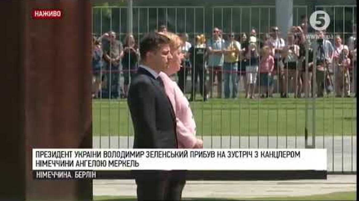 Angela Merkel appeared unsteady