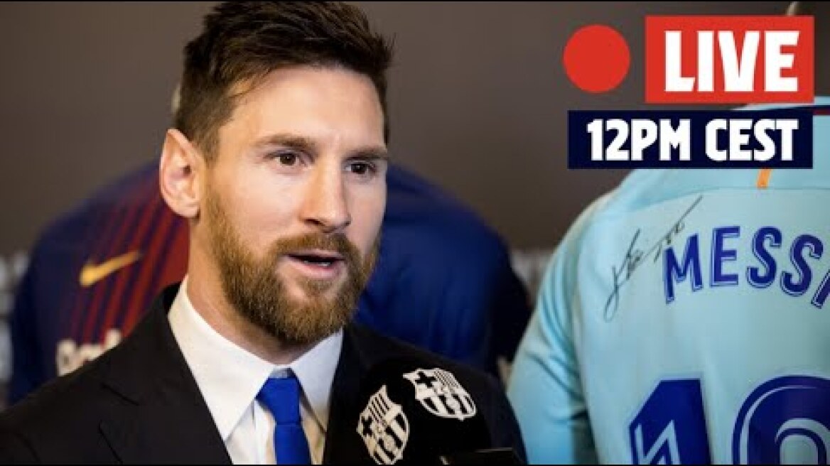 🔴 LIVESTREAM: LEO MESSI'S PRESS CONFERENCE from CAMP NOU