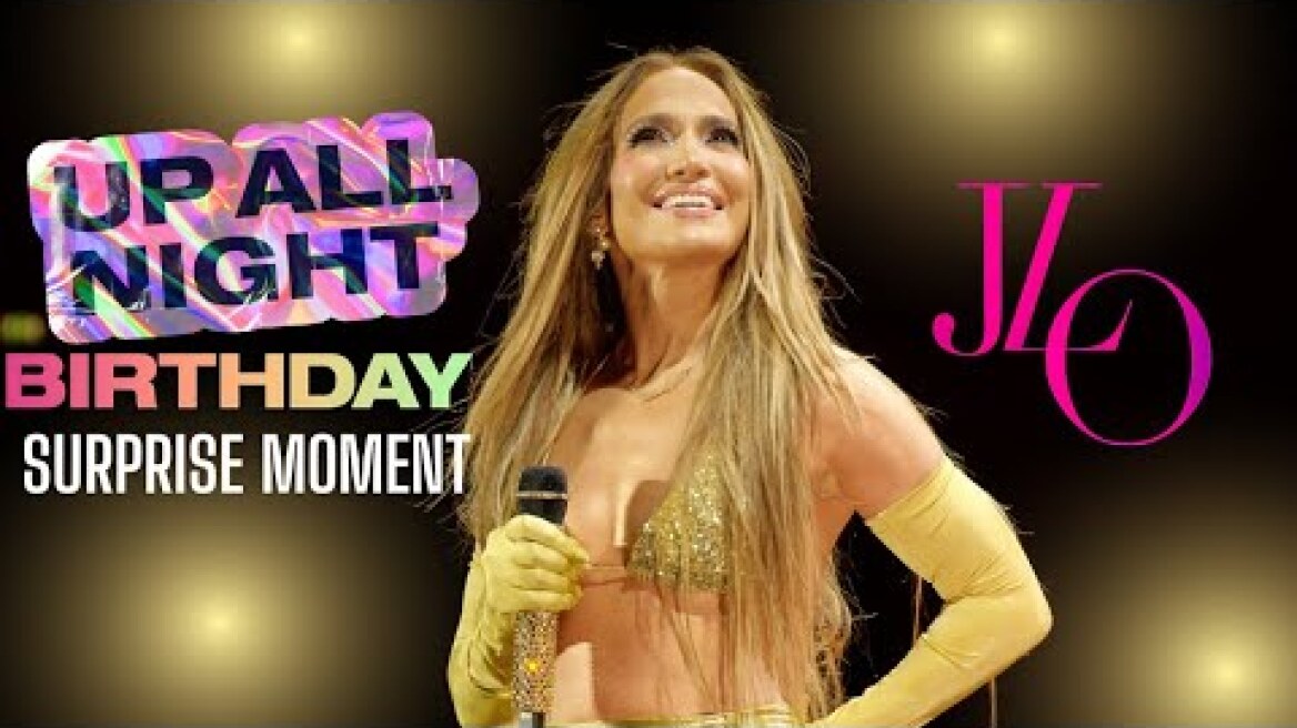 Jennifer Lopez - BIRTHDAY Live Stream Surprise - Warsaw, Poland July 25, 2025