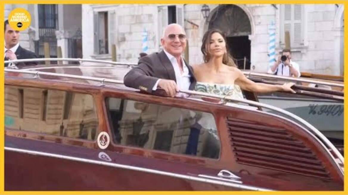 Inside look at Jeff Bezos and Lauren Sanchez’s wedding in Venice