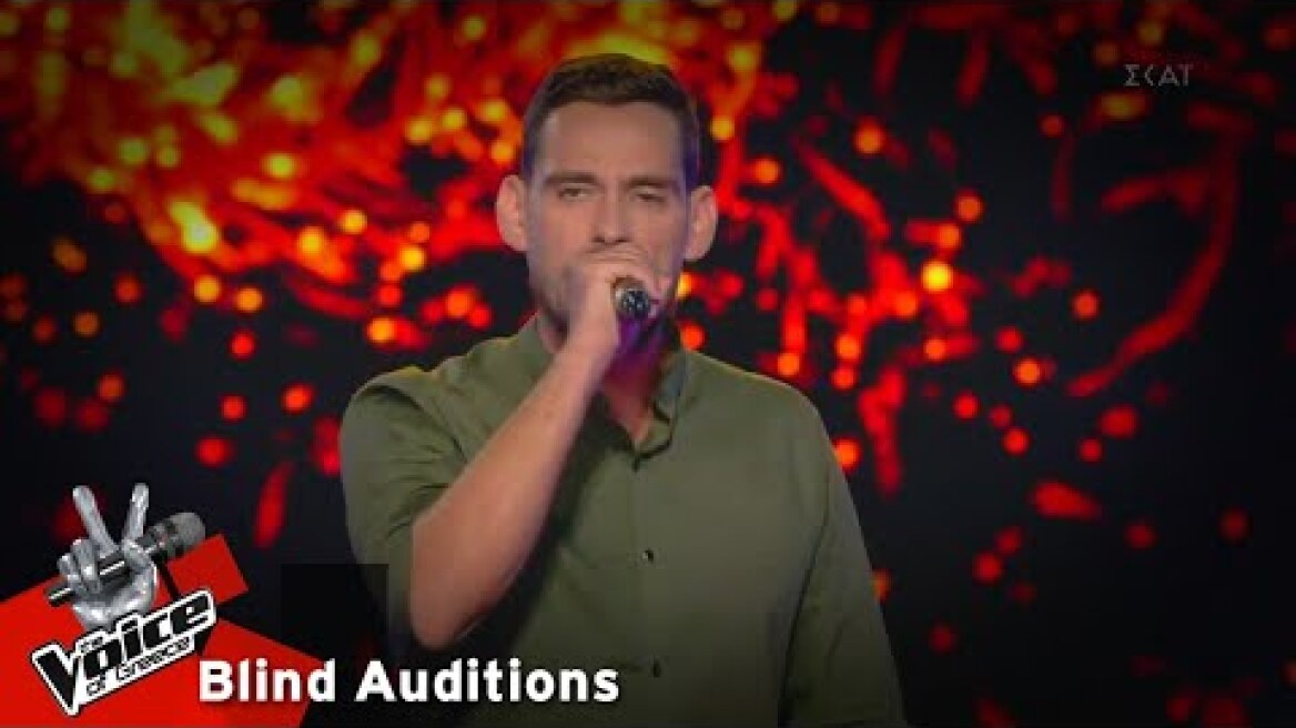 Στάθης Στιβαχτάκης - Το Κοπέλι και ο Δράκος | 1o Blind Audition | The Voice of Greece
