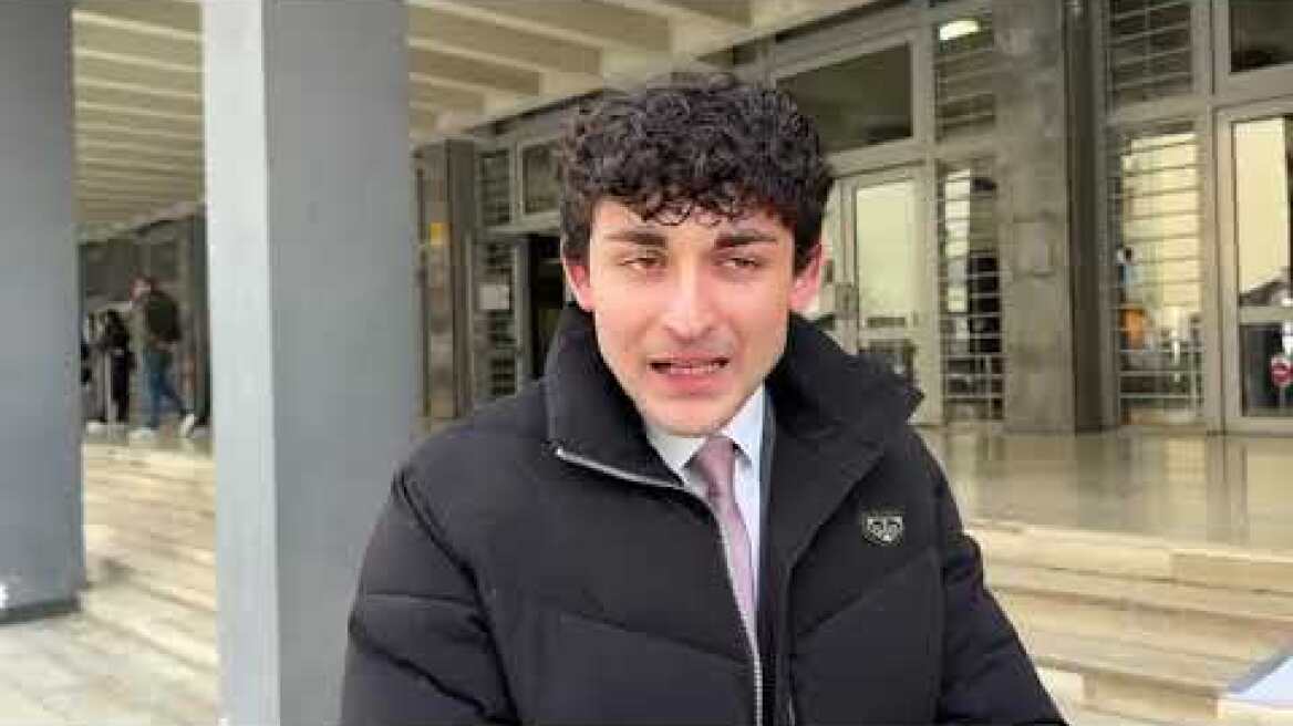 Δηλώσεις του Νίκου Σαλπιστή,  συνήγορου υπεράσπισης του 34χρονου