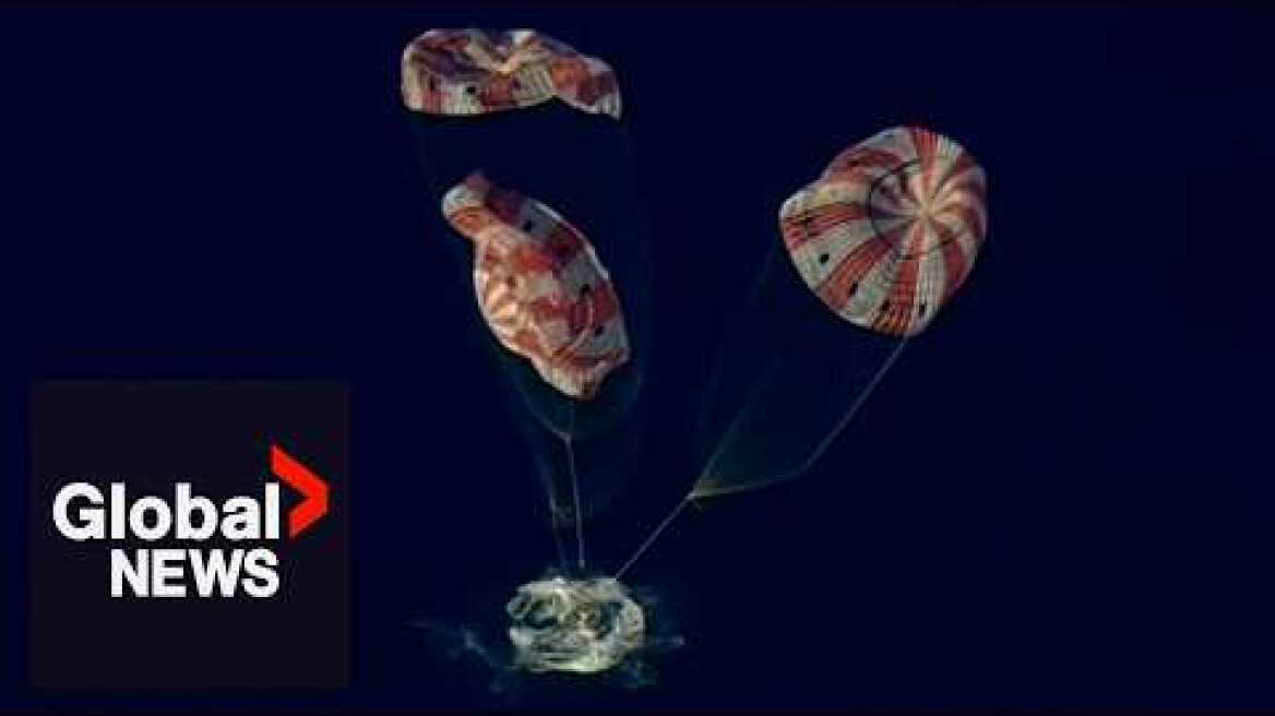 Artemis II returns: NASA spacecraft makes splashdown in Pacific Ocean following lunar voyage | FULL