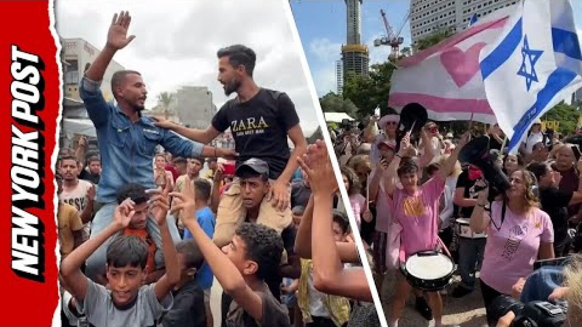 Palestinians Celebrate Trump's Peace Deal in the Streets of Gaza– While Israelis Dance in Tel Aviv