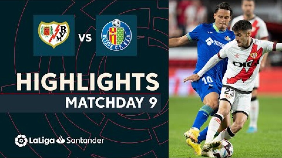 Resumen de Rayo Vallecano vs Getafe CF (0-0)