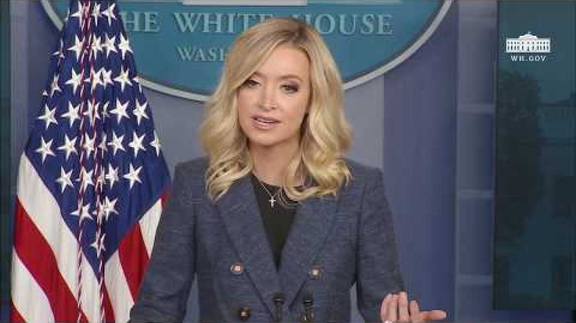 Press Secretary Kayleigh McEnany Holds a Briefing