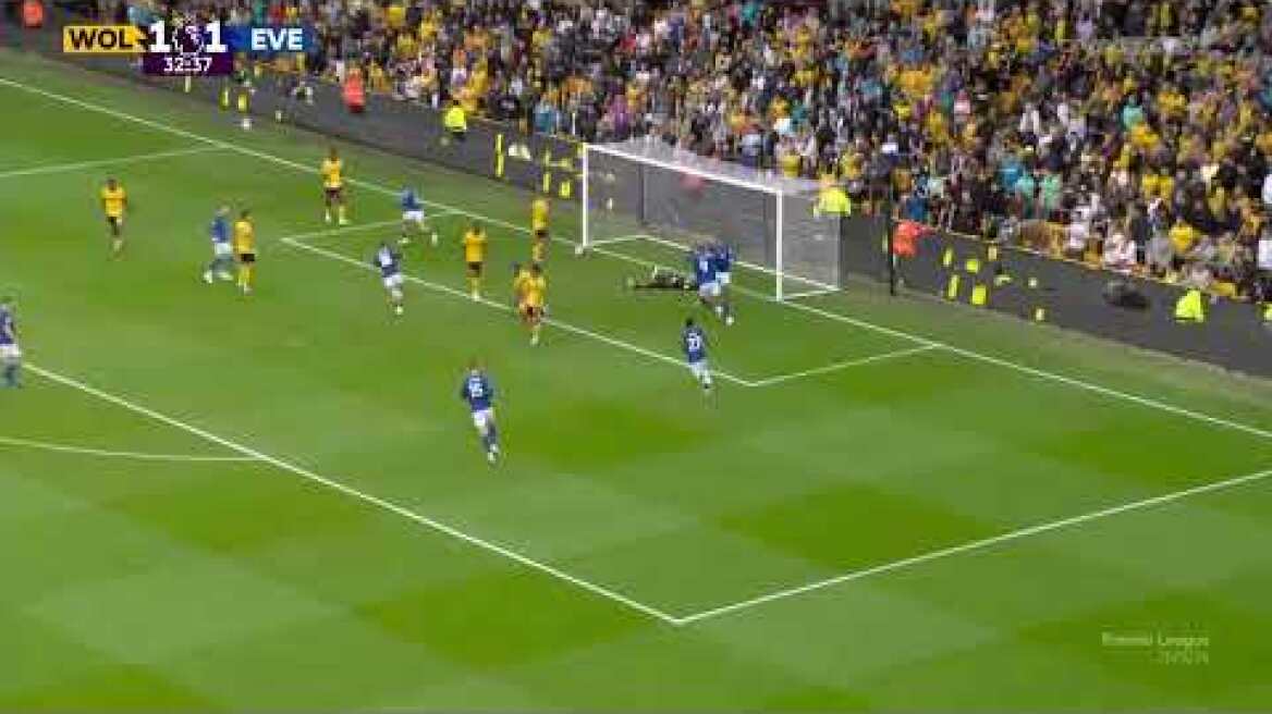 Γουλβς - Έβερτον: 2-3 (MD 3, 30/08/2025)