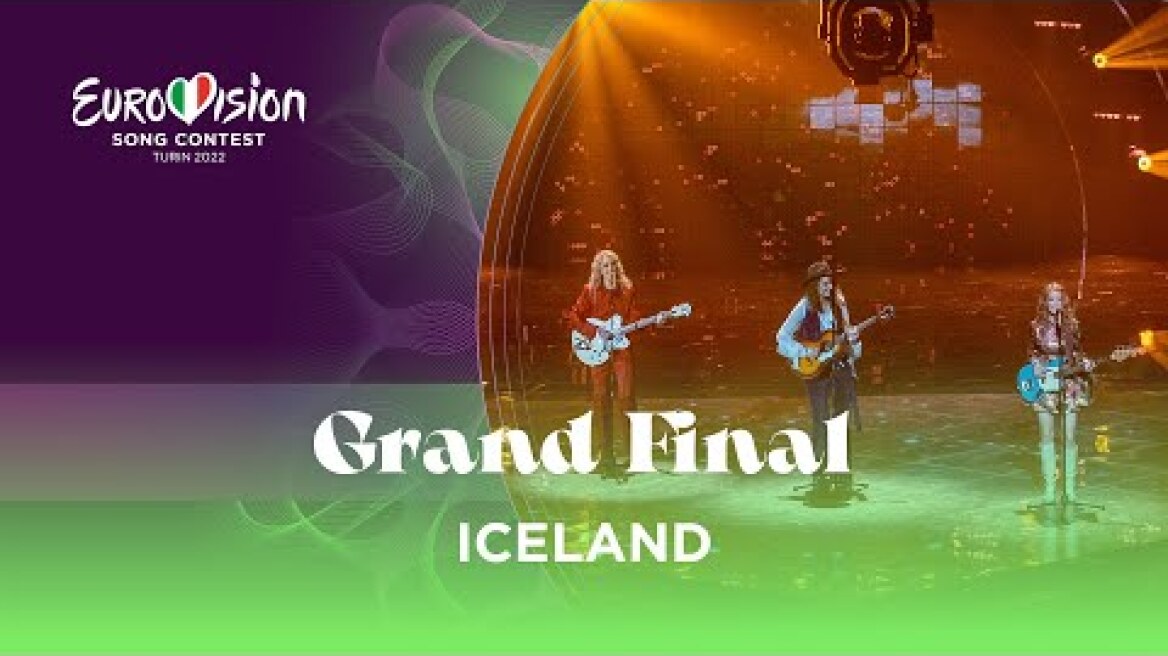 Systur - Með Hækkandi Sól - LIVE - Iceland 🇮🇸 - Grand Final - Eurovision 2022