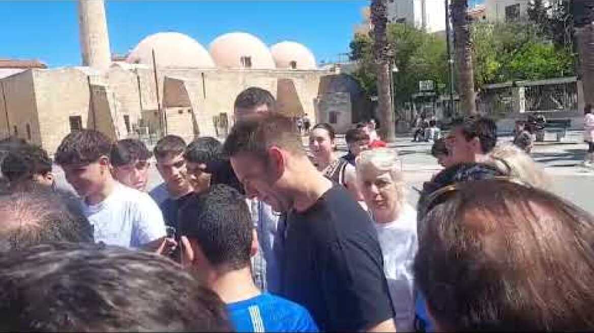 Στη Γαύδο μετέβη ο Στέφανος Κασσελάκης, μετά το Ρέθυμνο