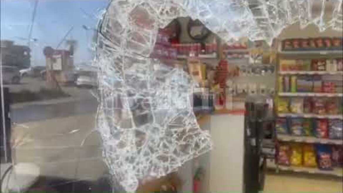 Ηράκλειο: «Χτύπησαν» βενζινάδικο στην παραλιακή – Έσπασαν τα τζάμια και άρπαξαν χρήματα και τσιγάρα!