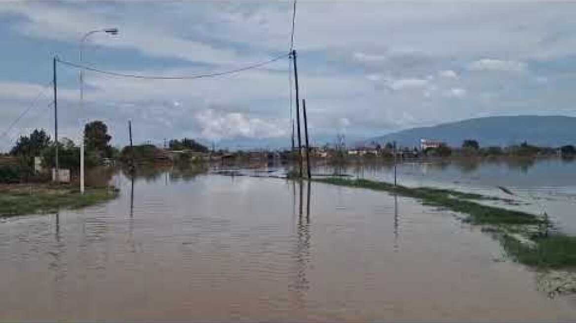 Κακοκαιρία Elias: Σωτήριο Λάρισας