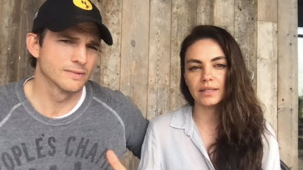 Mila Kunis & Ashton Kutcher Stand With Ukraine | GoFundMe