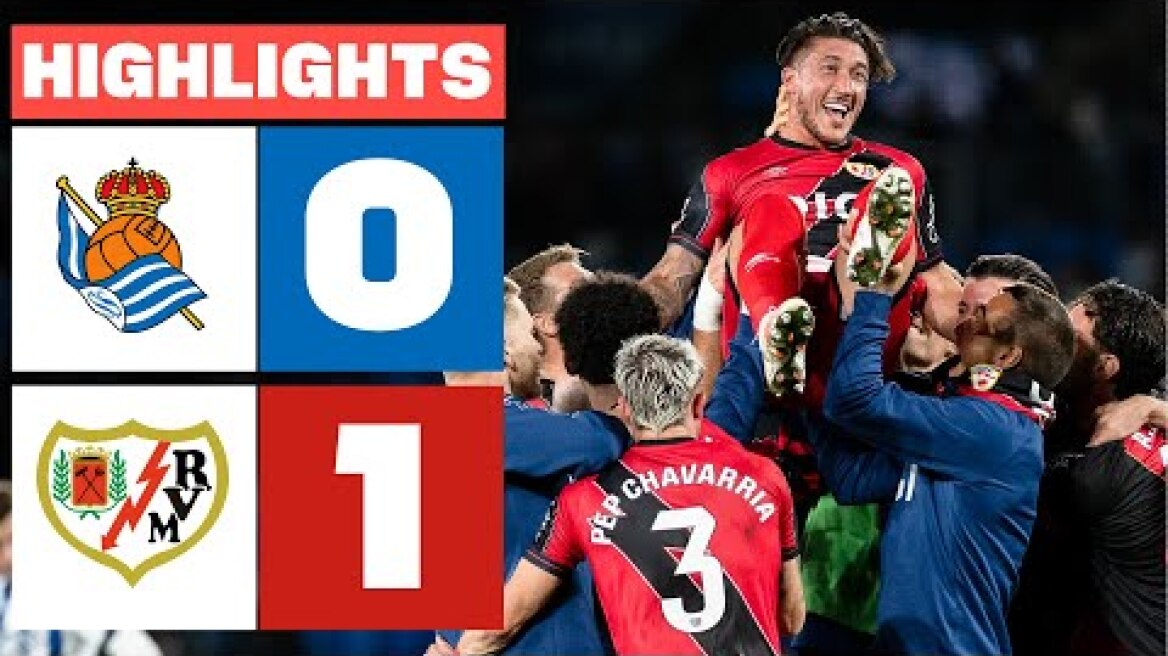 REAL SOCIEDAD 0 - 1 RAYO VALLECANO | RESUMEN LALIGA EA SPORTS