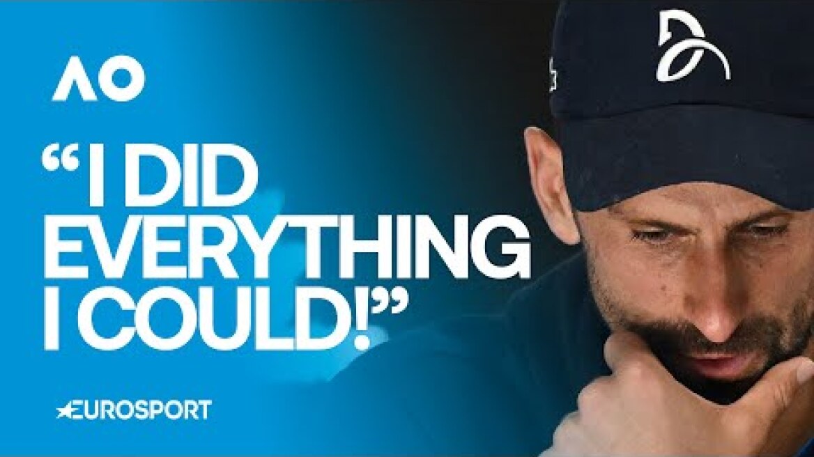 Australian Open 2025 Press Conference: Novak Djokovic discusses injury, retirement & future plans