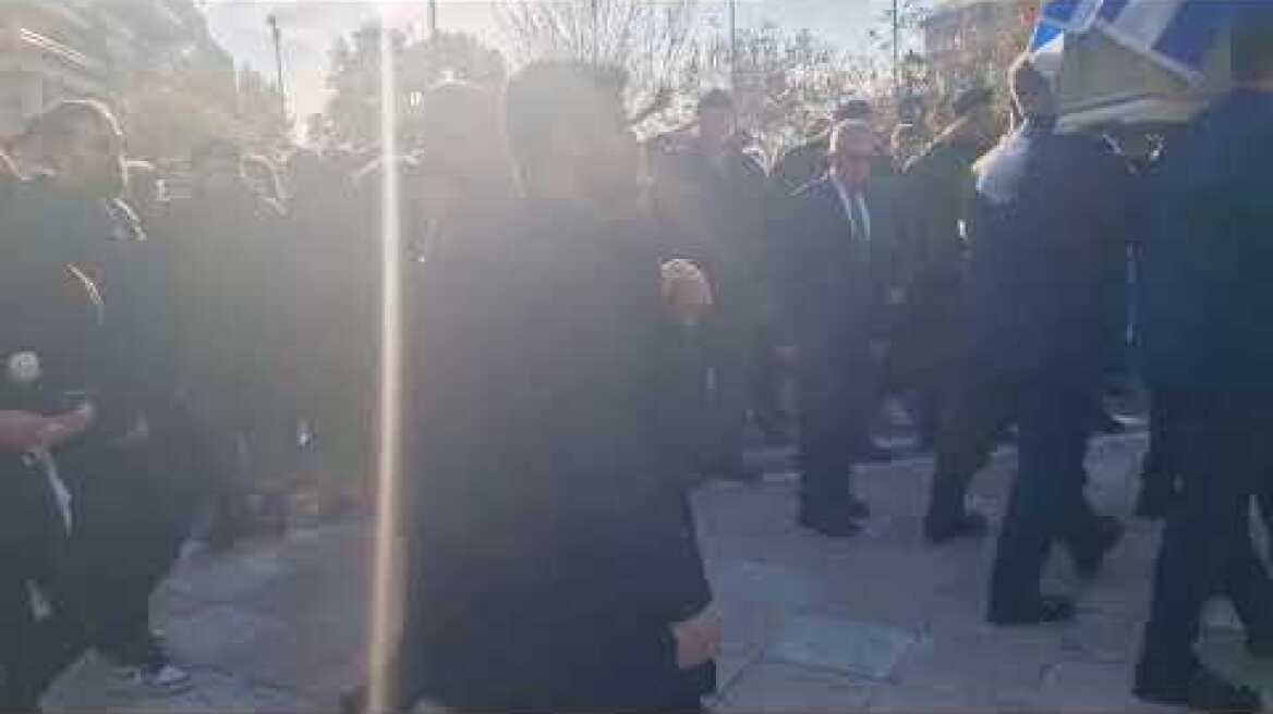 Η μεταφορά της σορού του 31χρονου αστυνομικού