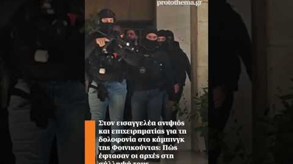 Στον εισαγγελέα ανιψιός και επιχειρηματίας για τη δολοφονία στο κάμπινγκ της Φοινικούντας.