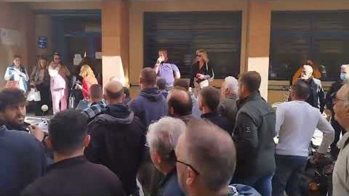 Κινητοποίηση οικοδόμων Πάτρα 06/11/2024