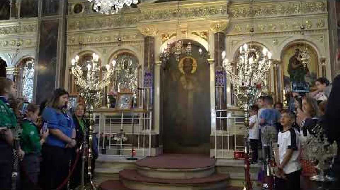 Ζωντανά- Η πρώτη Ανάσταση στην Παναγία Ευαγγελίστρια Χίου